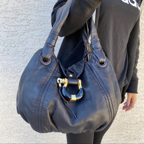 SOLD Jimmy Choo Simone Satchel Shoulder Bag - Picture 2 of 16